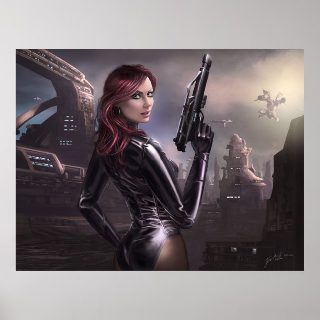 Electric novedades póster (Frente)