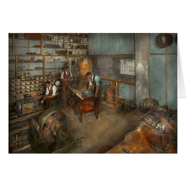 Electricista - curso 1915 de la ingeniería (Anverso (Horizontal))