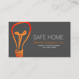 Electricista, Electric, tarjeta de presentación de