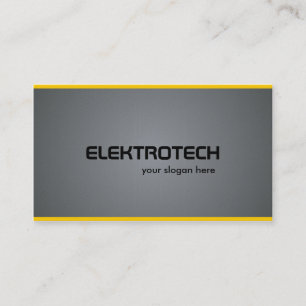Electricista - tarjetas de visita