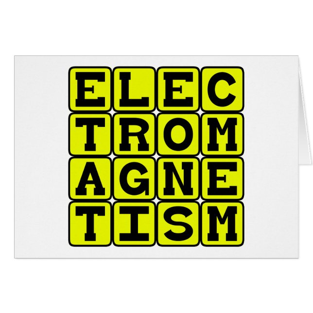Electromagnetismo, Rama de la Física (Anverso (Horizontal))