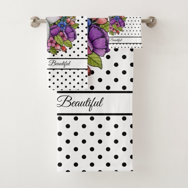 Elefante acuarela con flores silvestres (In situ)