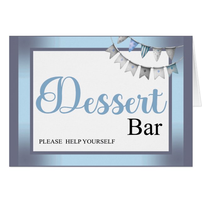 Elefante azul cúbico - Pequeño bar del desierto de (Anverso (Horizontal))