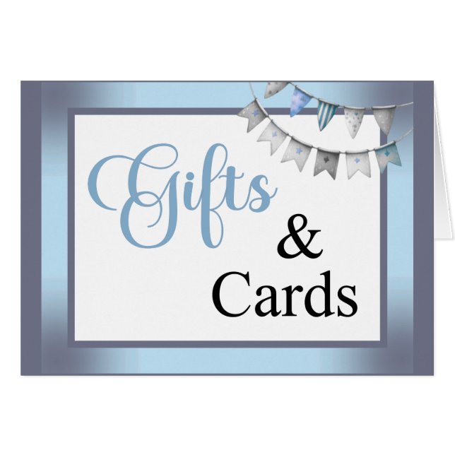 Elefante azul cúbico - Regalos de cacahuete en las (Anverso (Horizontal))