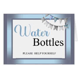 Elefante Azul Cutie - Botellas de agua de cacahuet