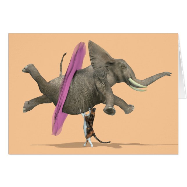 Elefante bailante de ballet (Anverso (Horizontal))