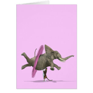 Elefante bailante de ballet