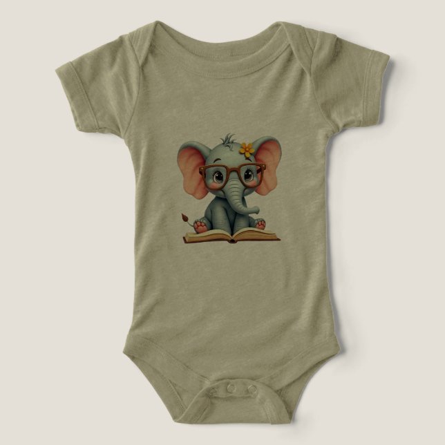 Elefante Bebé Sabio (Diseño delantero )