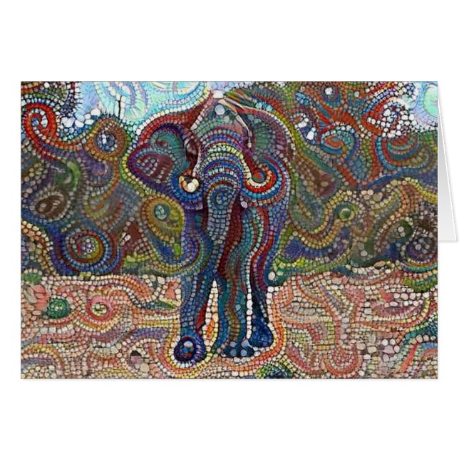 Elefante Bejeweled (Anverso (Horizontal))