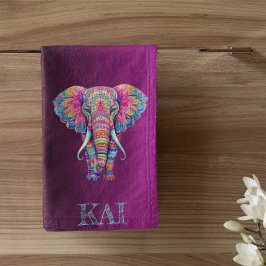 Elefante Boho - Diseño de Mandala personalizado
