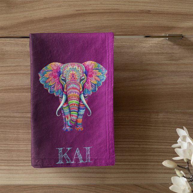Elefante Boho - Diseño de Mandala personalizado (Subido por el creador)