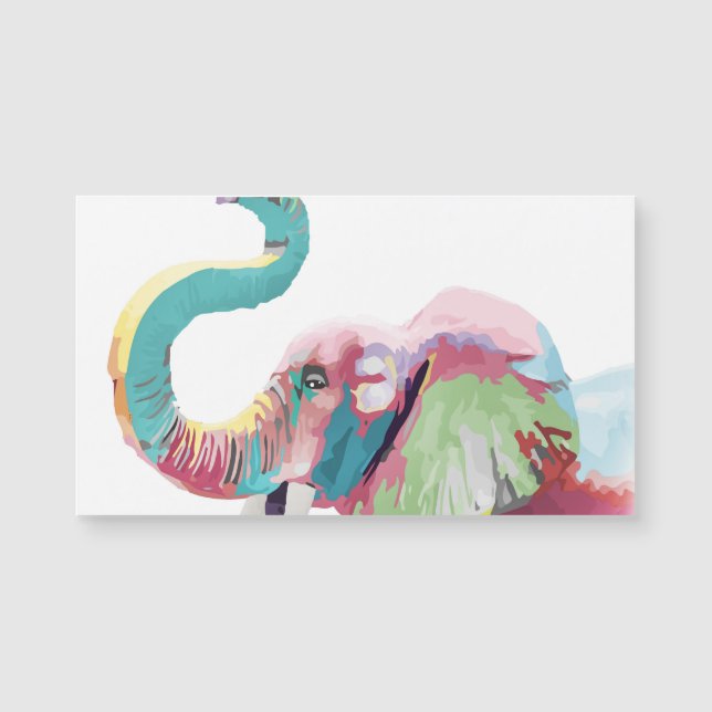 Elefante colorido de moda de Guay (Anverso)