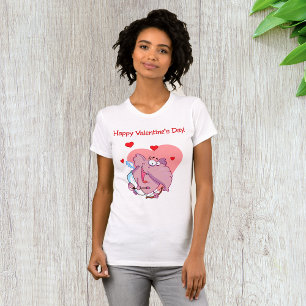 Elefante como camiseta de mujeres cupidas