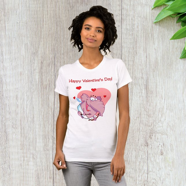 Elefante como camiseta de mujeres cupidas (Subido por el creador)