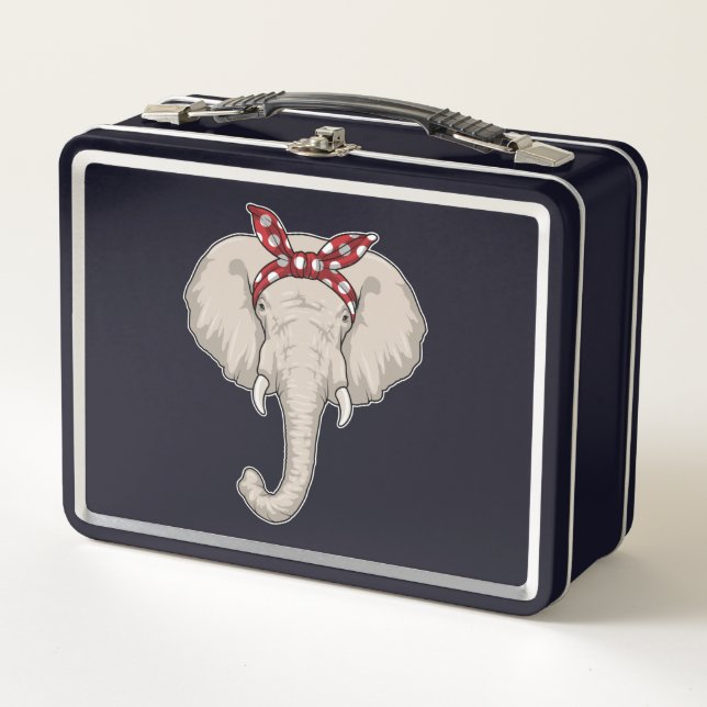 Elefante con Bandana (Anverso)
