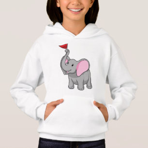 Elefante con bandera