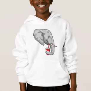 Elefante con bebida