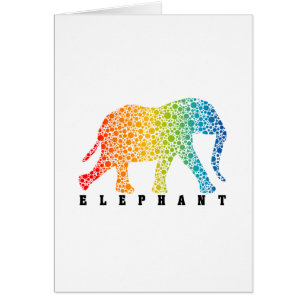 Elefante con colores
