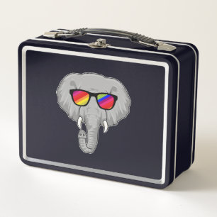 Elefante con gafas de sol