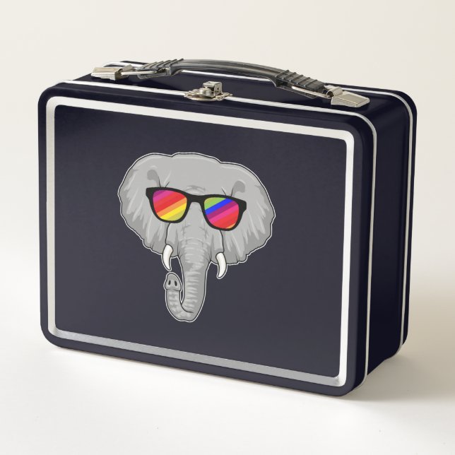 Elefante con gafas de sol (Anverso)