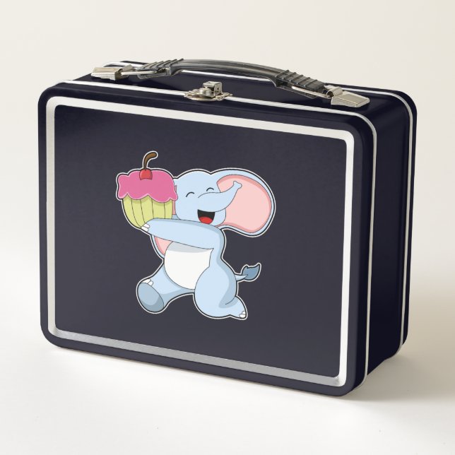 Elefante con torta (Anverso)