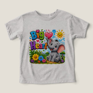 Elefante de Gran Corazón | Diseño de Animal Adorab