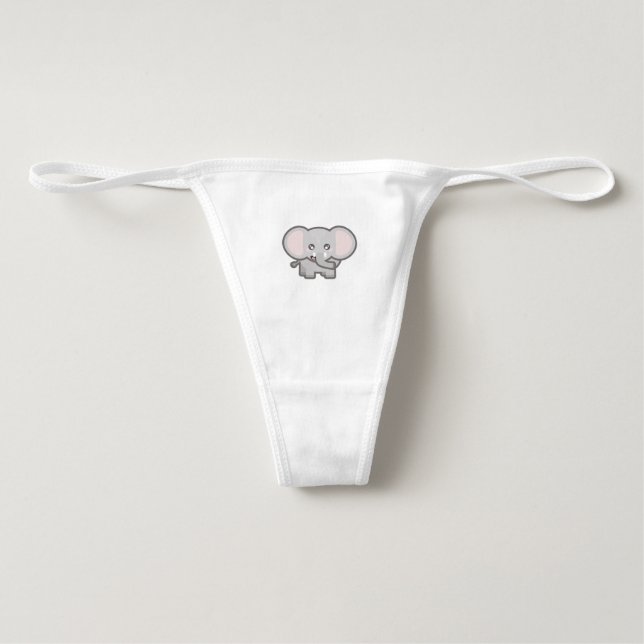 Elefante de Kawaii (Anverso)