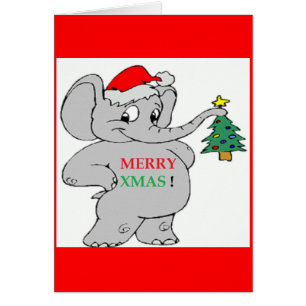 ELEFANTE DE "MERRY XMAS"