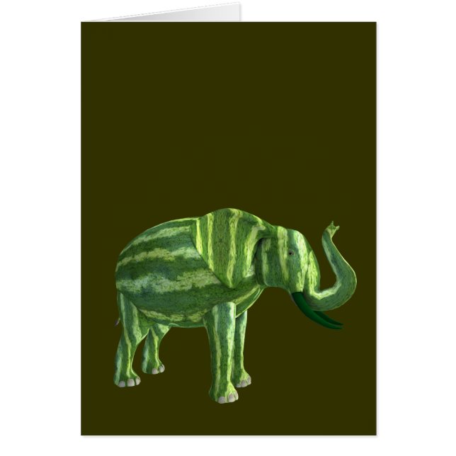 Elefante del Día Nacional de la sandía (Frente)