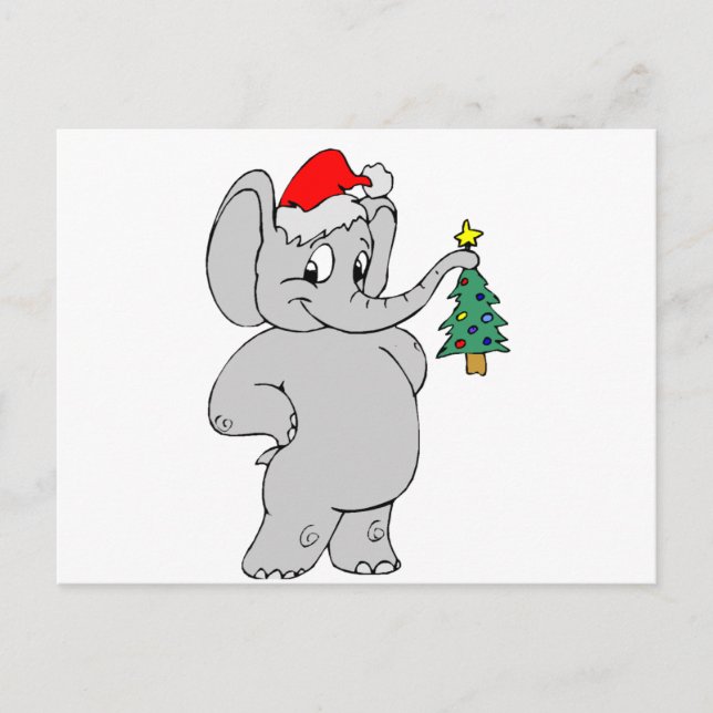 Elefante del navidad (Anverso)