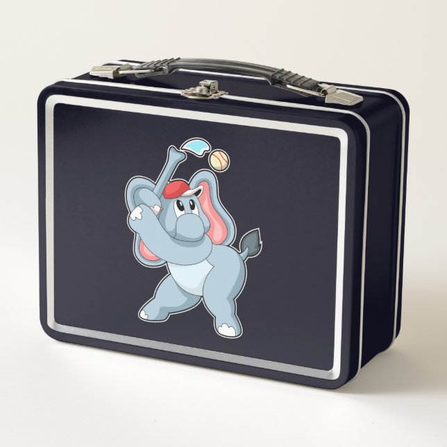 Elefante en béisbol (Anverso)