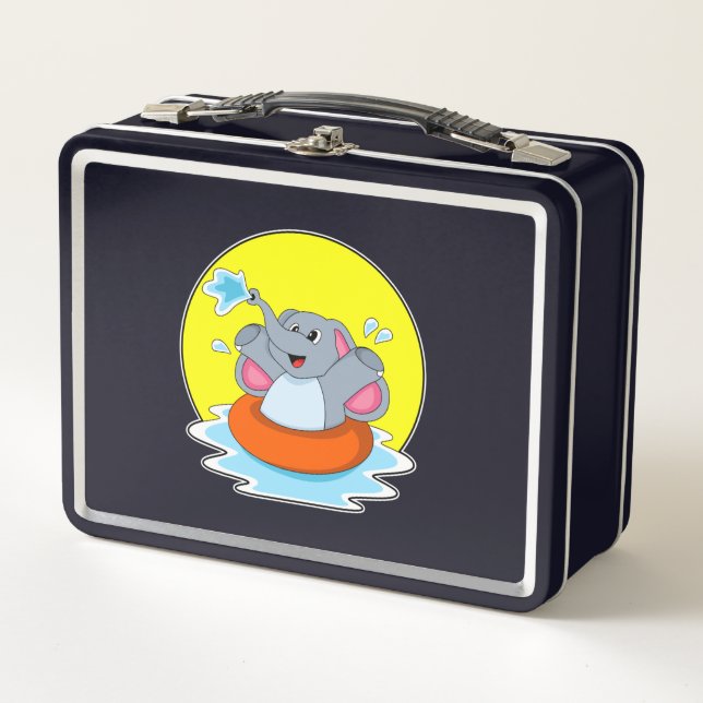 Elefante en el baño con la vida (Anverso)