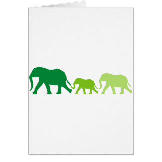 Elefante en verde