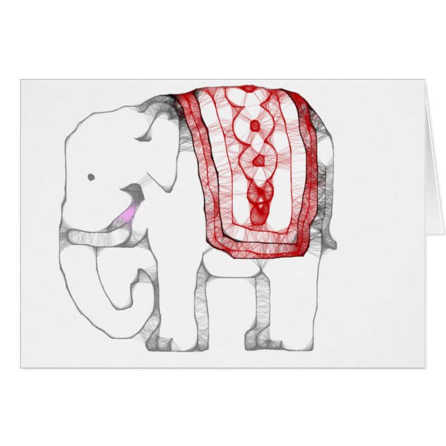 Elefante enrrollado (Anverso (Horizontal))