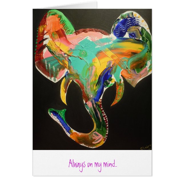 Elefante étnico (Frente)