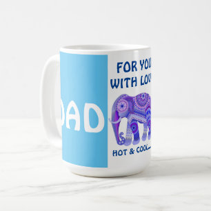 ELEFANTE GENIAL PARA PAPÁ - TAZA DE CAFÉ