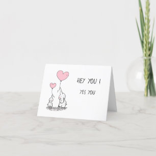 elefante gracioso aún tronco con tu tarjeta