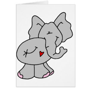 Elefante gris lindo