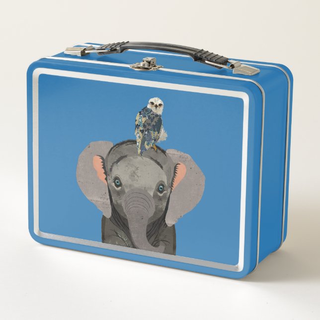 ELEFANTE & HALCÓN (Anverso)
