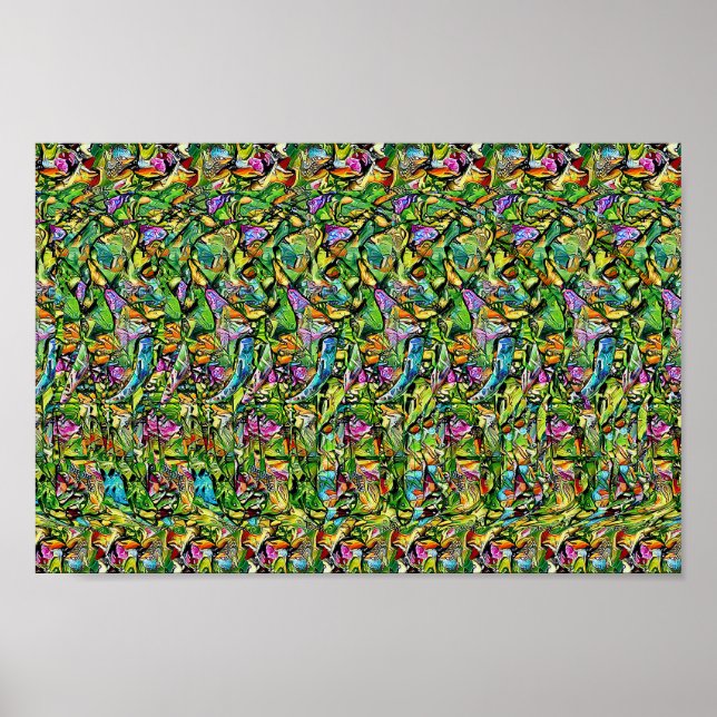 Elefante - Impresión 3D oculta (Frente)