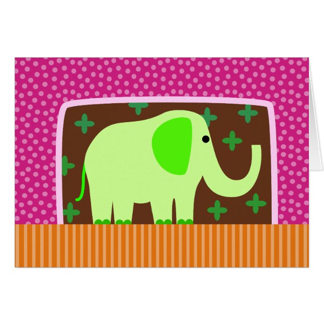 Elefante lindo (Anverso (Horizontal))