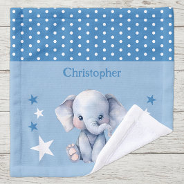 Elefante lindo agregar nombre lunares estrellas az