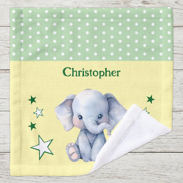 Elefante lindo agregar nombre lunares estrellas ve