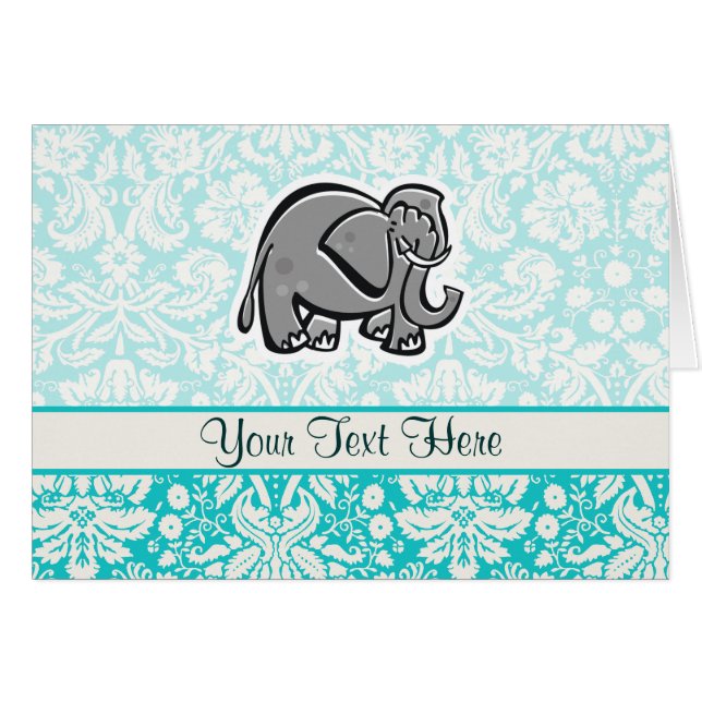 Elefante lindo; trullo (Anverso (Horizontal))