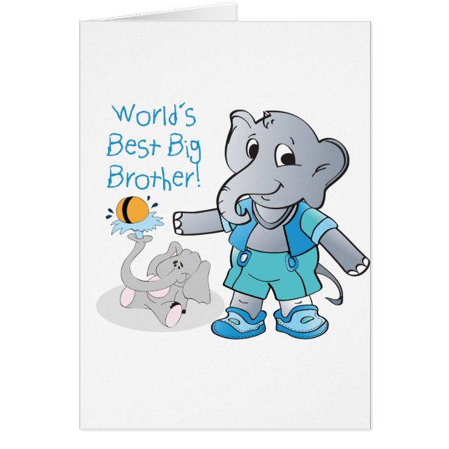 Elefante, mejor hermano mayor del mundo (Frente)