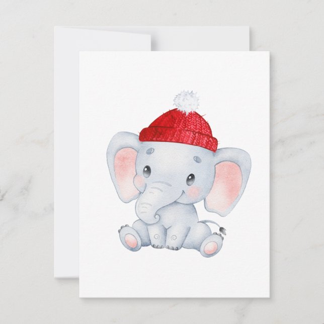 Elefante navidad (Anverso)