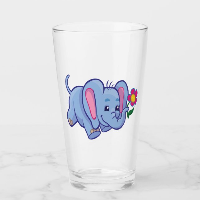 elefante personalizado lindo (Anverso)