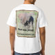 Elefante que toma la camiseta del baño de fango (Reverso)