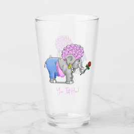 Elefante Romántico del Día de San Valentín