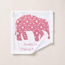Elefante rosa personalizado